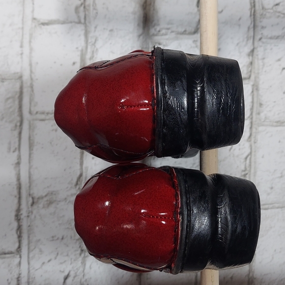 BOC Born Concept red patent leather clogs - Picture 4 of 5